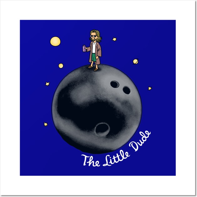 Funny Retro Little Prince Cult Movie Parody Mashup Wall Art by BoggsNicolas